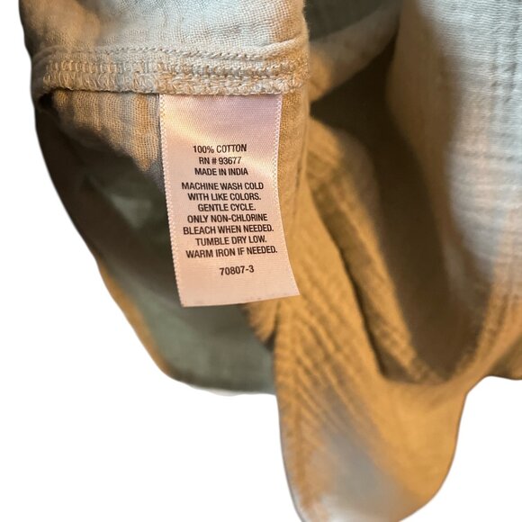 a n a Dress in seafoam green. Size XXL with buttons and pockets - Picture 4 of 4